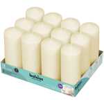 Bolsius Professional Pillar Candles 170/58mm Tray 12 - Ivory