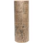 Black Newsprint on Brown Kraft Roll (50cm x 400m-10kg)