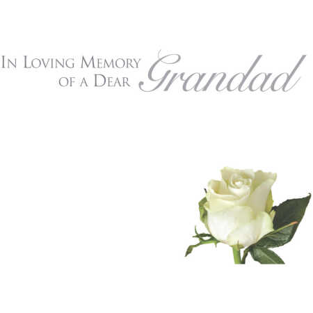 In Loving Memory - Dear Grandad