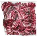 Pleated Ribbon - burgundy