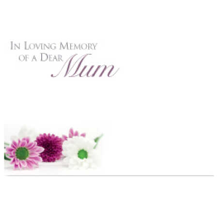 In Loving Memory - Dear Mum