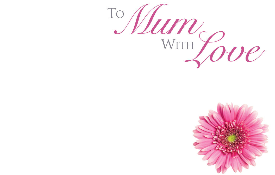 Folded Card – Happy Mother’s Day – Narcissus, The Baggery Sundries UK Ltd Folded Card – Happy Mother’s Day – Narcissus