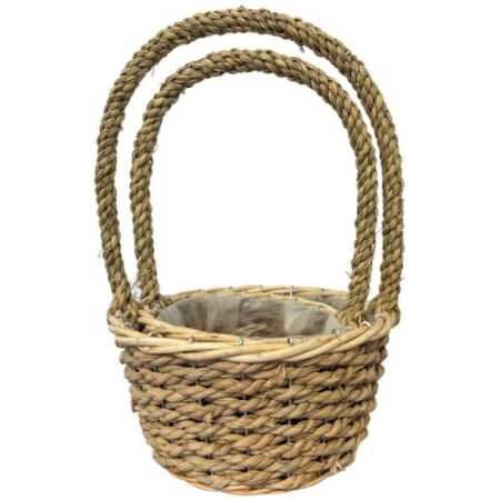 Seagrass Set of Two Round