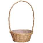 Round Florida White Basket (12 inch)