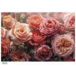 Folded Mixed Roses Spray
