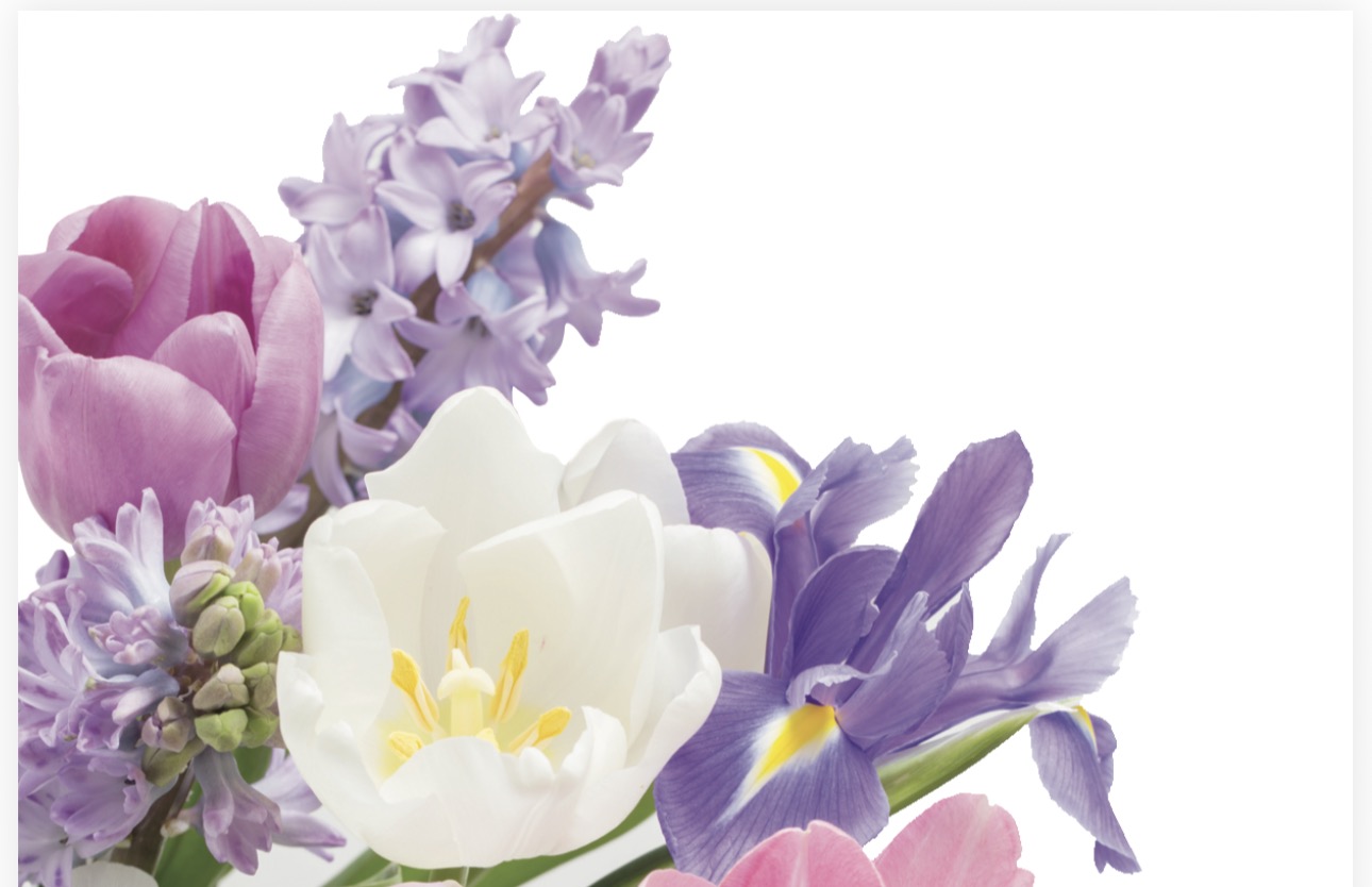 Folded Vintage Flowers, The Baggery Sundries UK Ltd Folded Vintage Flowers
