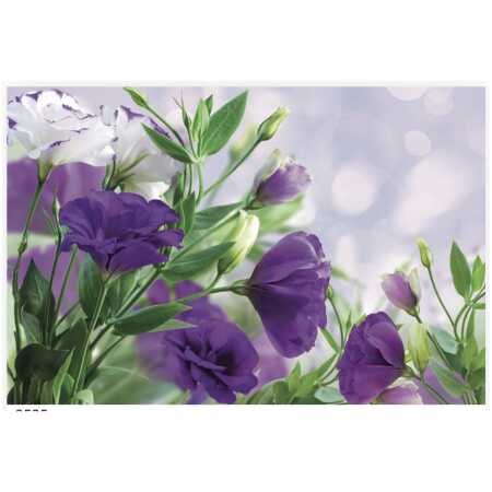 Folded Purple Eustoma
