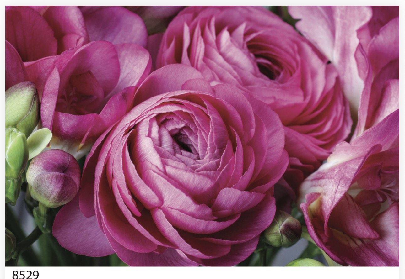Folded Vintage Flowers, The Baggery Sundries UK Ltd Folded Vintage Flowers