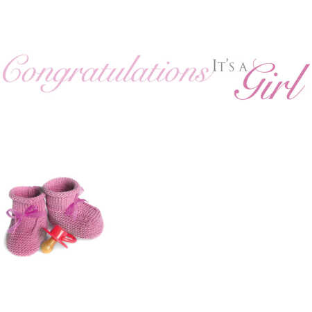 Congratulations It's a girl