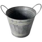 Balmoral Zinc Pot 18.5cm with handles