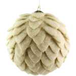 Small & Large Felt Scalloped Hanging Ball