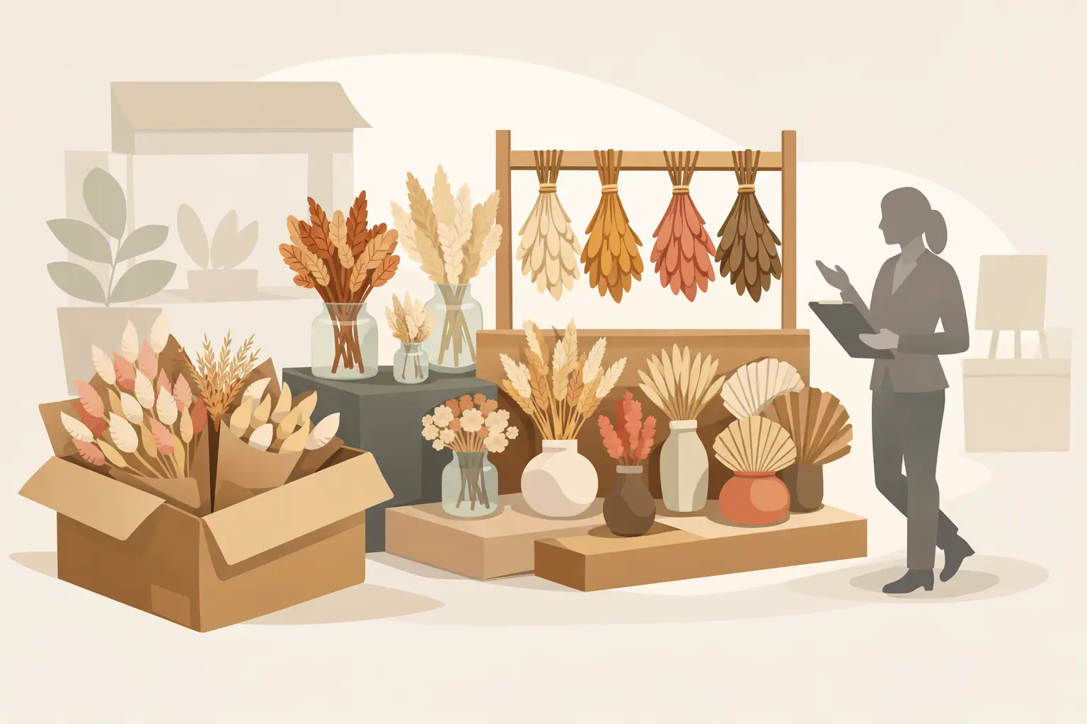 dried flowers wholesale