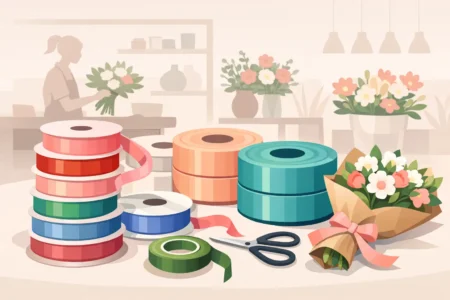Florist Ribbon Wholesale for Busy Flower Shops