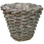 WASHED RATTAN POTCOVER