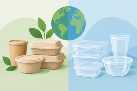 Biodegradable Versus Plastic Food Containers